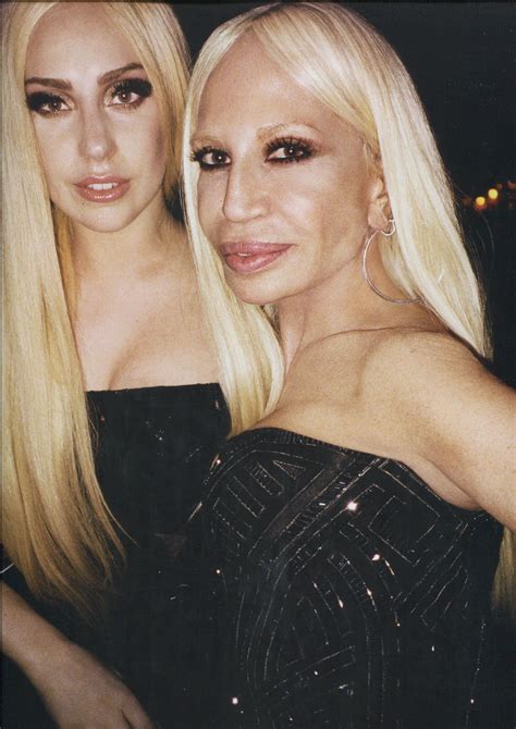 gaga donatella versace